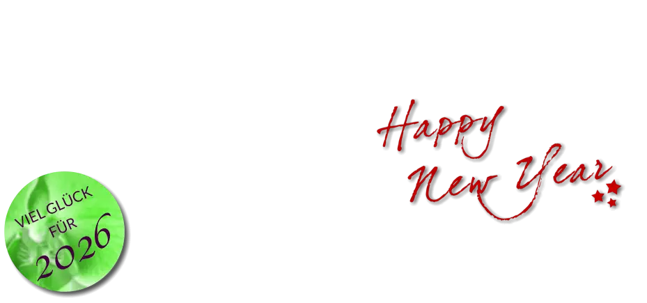VIEL GLÜCK FÜR 202 6